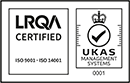ISO9001 ISO14001 UKAS